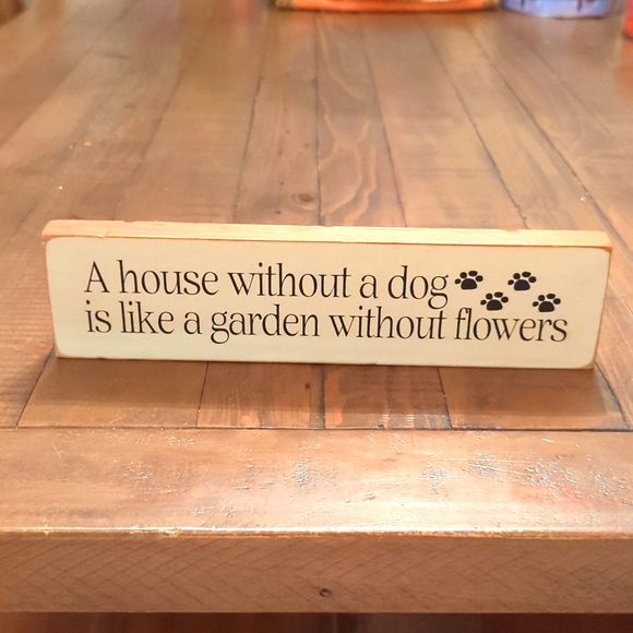 no brand Other - Dog wood sign